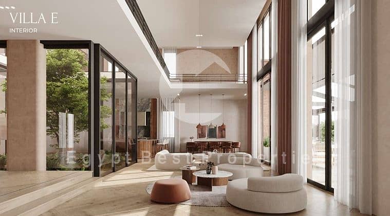 شقة بموقع بسعر و اطلاله مميزين قسط علي 10 سنوات مع مراكز 0