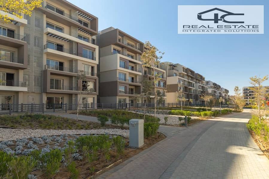 شقة استلام فورى للبيع 213 م 3 غرف نوم برايم لوكيشن فيو على اللاند سكيب و اللاجون في كمبوند بالم هيلز التجمع الخامس القاهرة الجديدة palm hills newcairo 0