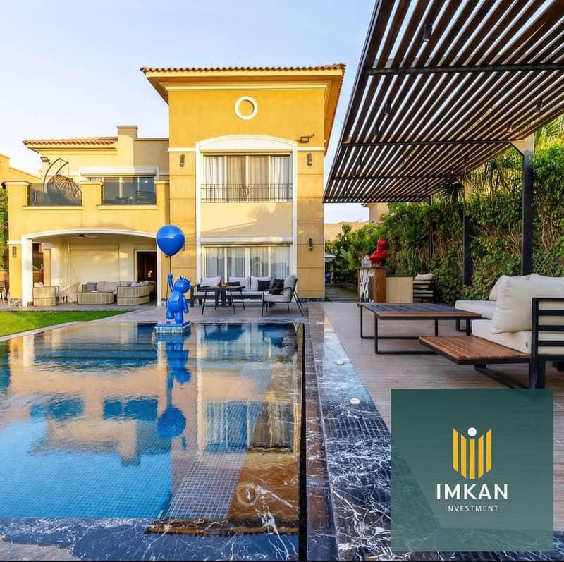 فيلا كورنر _ للبيع بالتقسيط على 14 سنة ف كمبوند ذا بروكس _ القطامية _ القاهرة 0