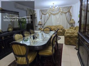 30,000 ج.م شقة 124م للإيجار مفروش B6 مدينتي الدور الثاني 3 غرف نوم 2 حمام فيو على البارك جاهزة للاستلام والمعاينة