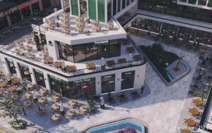 4,050,000 ج.م للبيع مطعم او كافيه 22 متر بالقرب من شارع النزهه في اهم مشاريع الشيخ زايد مول كيوب بدون مقدم واقساط تصل الي 7 سنين