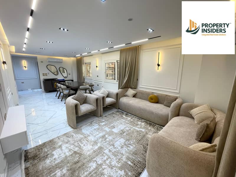 شقة للايجار 160م تفرعات محي الدين أبو العز 0