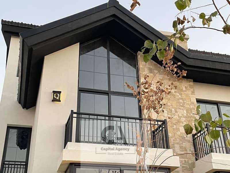 فيلا للبيع متشطبه بالكامل بالتكيفات بسعر الكاش او قسط علي 12 سنه  ودفع مقدم 10% فقط وبخصم كاش 45%  في قلب المستقبل ستي  | The Wonder Marq 0