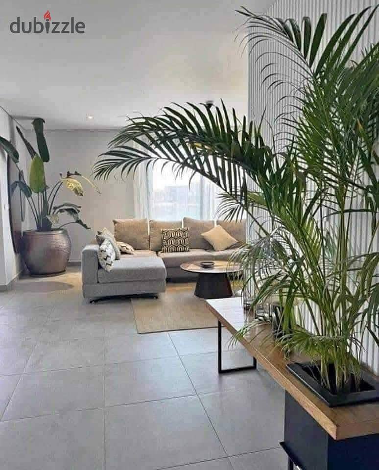 شقه مميزه بجاردن للبيع بسعر لقطه استلام فوري متشطبه - برايم لوكيشن في كمبوند Palm Hills Alexandria بجوار كارفور 0