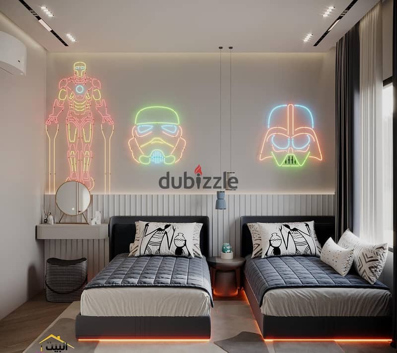 شقة للبيع في العاصمة الاداريه منطقة R8 علي الجولف مباشرا ريسيل تكلمة اقساط بمقدم 698 الف جنيها 0