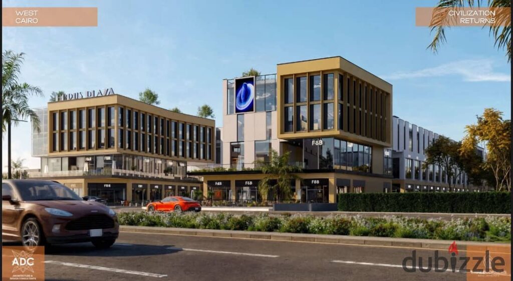 محل للبيع فيHorus Plaza Mall حورس بلازا علي طريق الواحات مدخل حورس بسعر استثماري وانظمه سداد مرنه October Gardens AlWahat Road 0