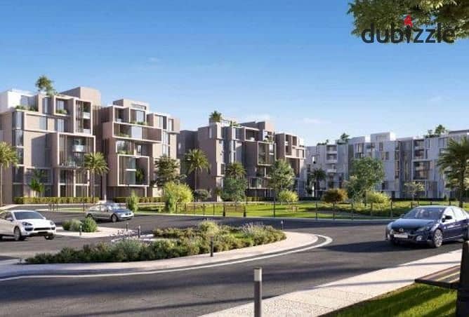 شقه 162م للبيع في كمبوند نسيم الشيخ زايد سعر افتتاحي 10سنين تقسيط بالقرب من شارع النزهه 0