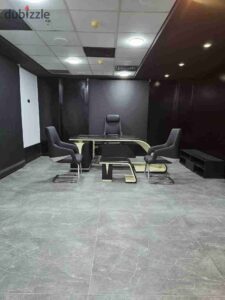 مكتب اداري للايجار للشركات متشطب وبالتكيفات في مبني اداري لوكيشن متميز في التجمع الخامس 225,000 ج.م