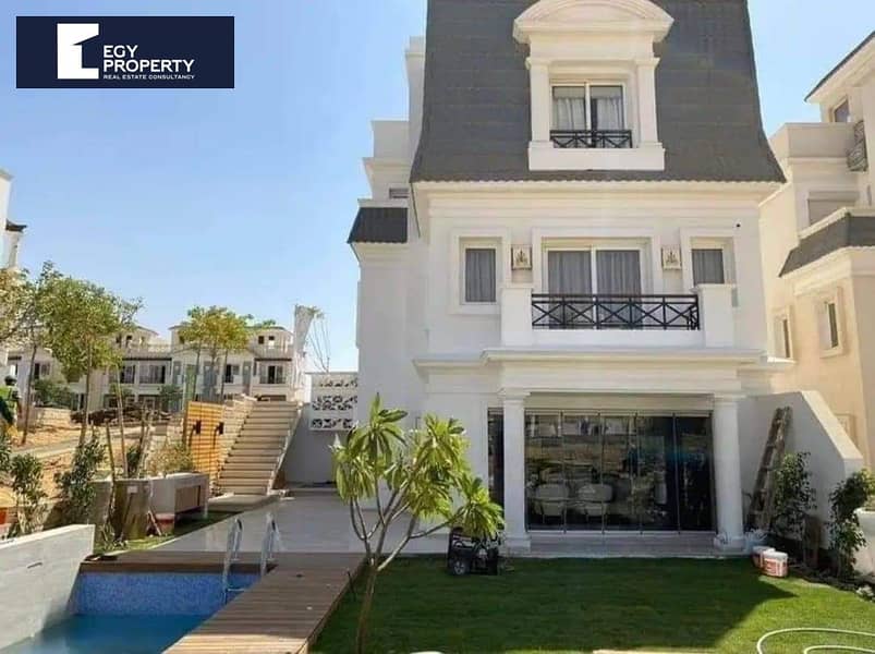 فيلا للبيع 205م موقع متميز في ماونتن فيو تشيل أوت بارك أكتوبر 0