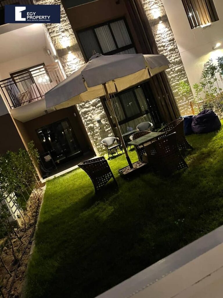 شاليه بجاردن للبيع في مراسي الساحل الشمالي مفروش بالشمالي استلام فوري باقل سعر 0