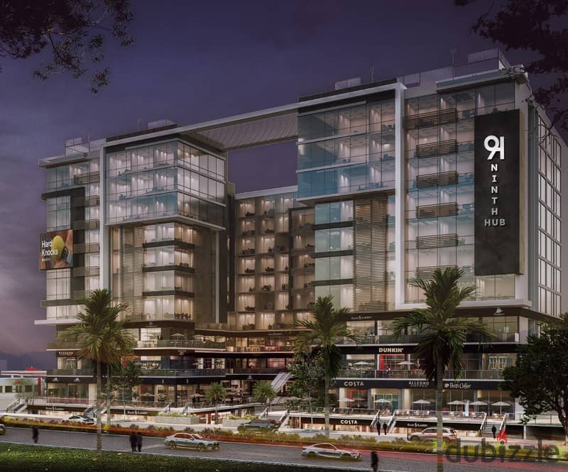 للبيع محل 15م مول ناينث هاب 6 اكتوبر علي المحور المركزي دايركت لوكيشن مميز بمقدم 10% واقساط تصل الي 12 سنه اقوي فرصه استثماريه 0