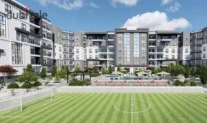 4,800,000 ج.م شقه بجاردن للبيع في قلب الشيخ زايد بڤيو لاند اسكيب تشطيب بالكامل استلام فوري