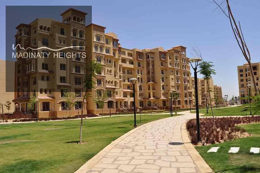 شقة 109م  أرضي بجاردن خاصة 55م  للبيع بالتقسيط في B14 مدينتي موقع مميز قريب من الخدمات  فرصة استثمار وسكن متميزة 0