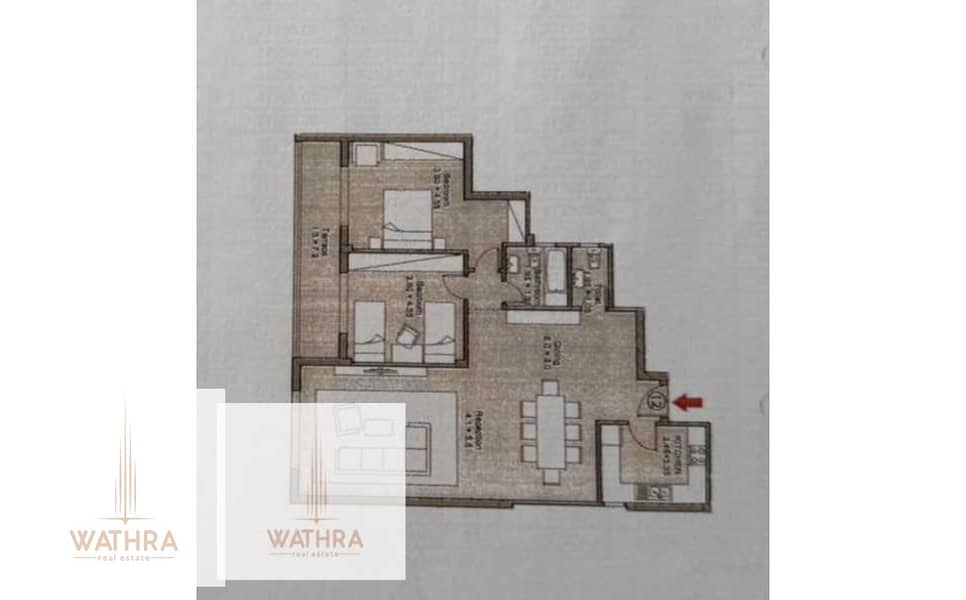 شقة للبيع لقطة في تاج سيتي – مرحلة شاليا 0