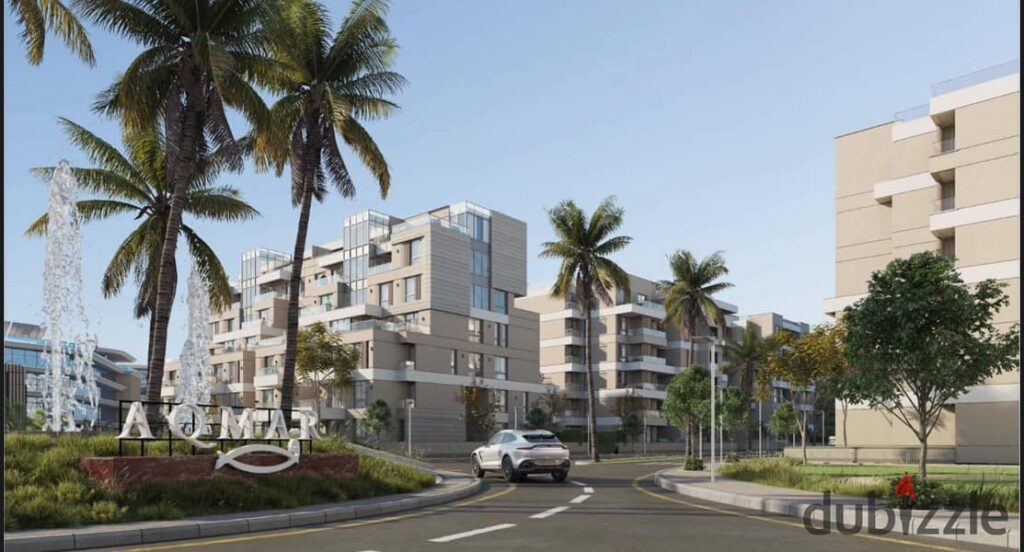 شقه للبيع بمقدم 404 ألف في قلب 6 أكتوبر و بالتقسيط علي 10 سنوات في كمبوند أقمار AQMAR Residents 0