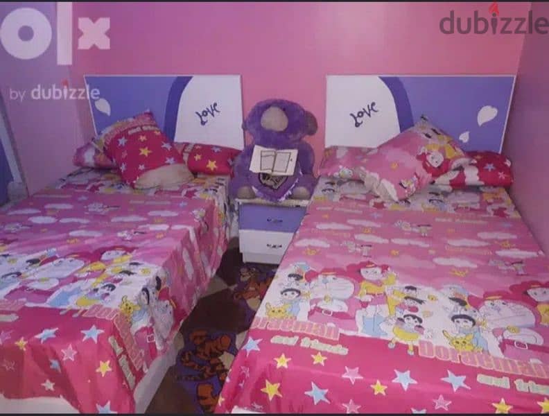 سرير بغرفة مزدوجة مدينة نصر ومصر الجديده 0