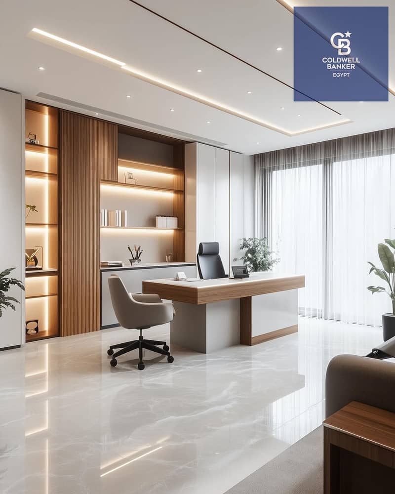 مقدم 5%فقط استفادبعائد استثماري ضخم- "مكتب اداري" للبيع في قلب الجولدن سكوير التجمع الخامس دايركت ع التسعين - القاهرة الجديدة 0