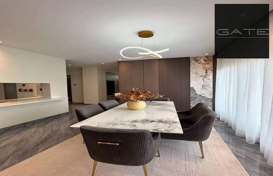 شقة لقطة متشطبة سوبر لوكس - استلام فوري - في قلب التجمع داخل كمبوند هايد بارك - على شارع التسعين الجنوبي -5 دقائق من الجامعة الامريكية وجامعة المستقبل 0