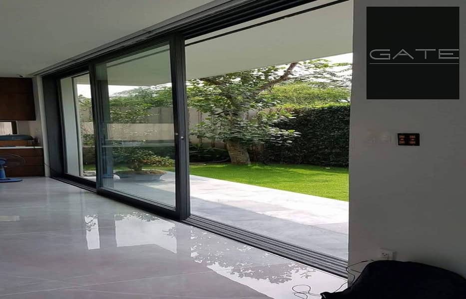 اي فيلا بجاردن 240م لقطة للبيع في ماونتن فيو اي سيتي التجمع - MV park بفيو مفتوح داخل المشروع - مساحة واسعة وتقسيمة عملية تناسب السكن العائلي 0