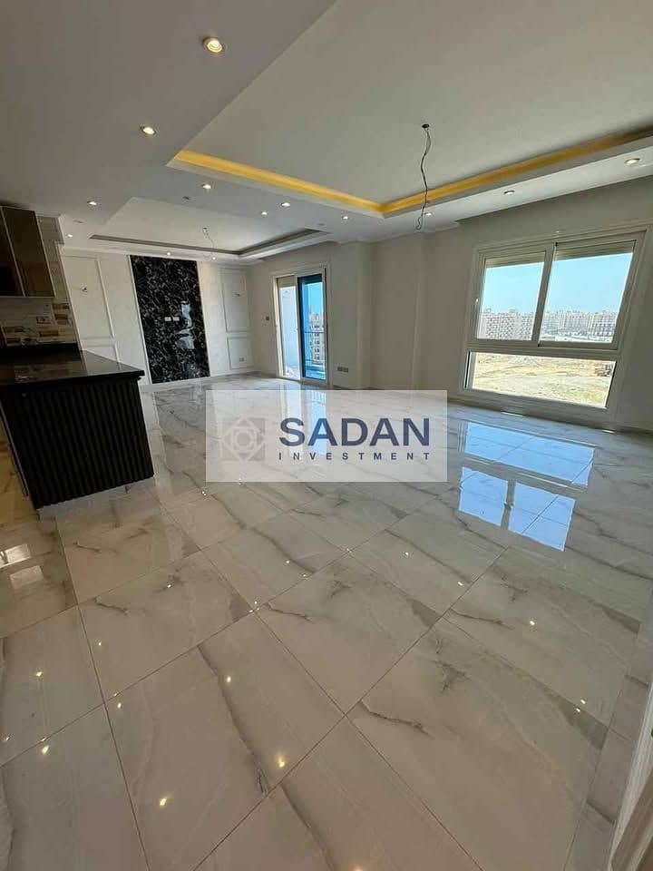 دوبلكس للبيع متشطب جاهز للاستلام الفوري علي طريق السويس دايركت في قلب شيراتون مصر الجديدة 0