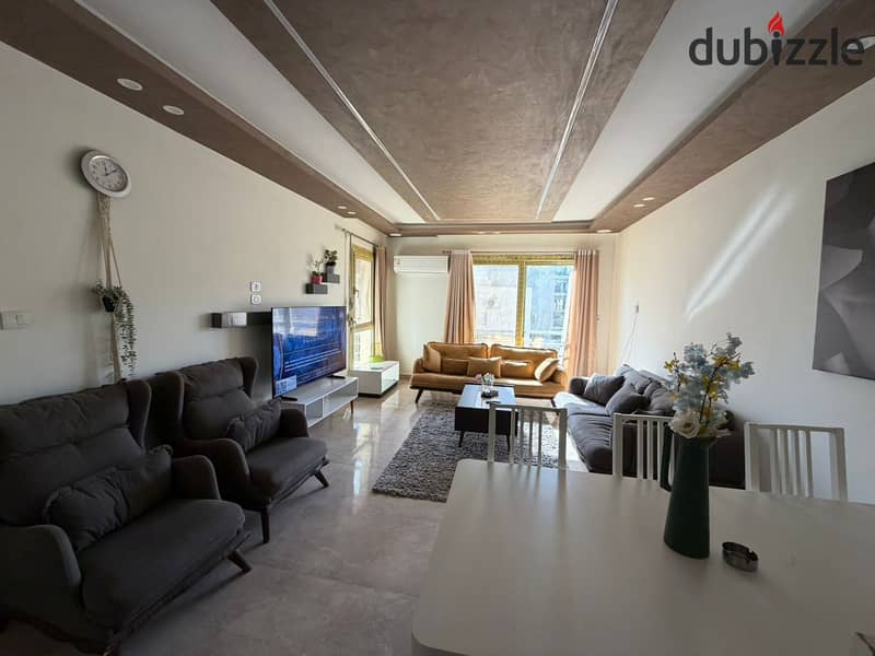 شقه مفروشة بالكامل للايجار في كمباوند جنه زايد 2 0