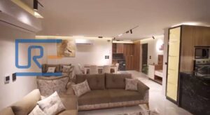 شقة مفروشة بالكامل 150 متر للإيجار في آزاد 70,000 ج.م