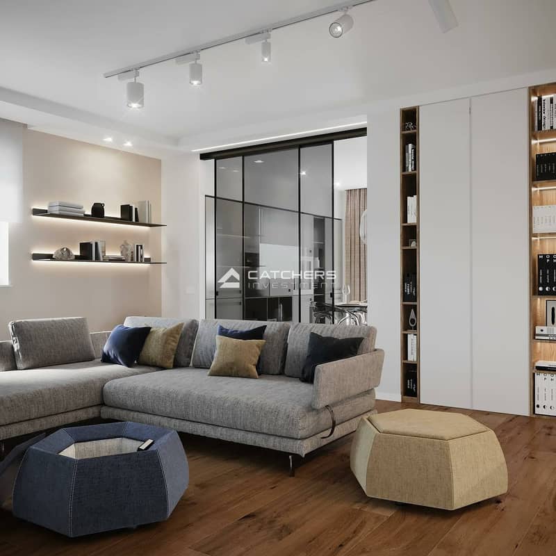 بتشطيب الترا سوبر لوكس استلم شقة 133 متر فوري في قلب القاهرة الجديدة 0