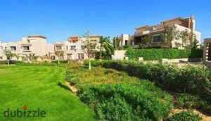 استلم فورا توين هاوس بفيو دايركت على الجولف بمساحة واسعة فى الجولف فيوز من بالم هيلز 11,200,000 ج.م