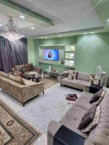 5,700,000 ج.م للبيع فى الرحاب شقه 110 م ارضى تشطيبات خاصه خطوات من السوق الشرقى