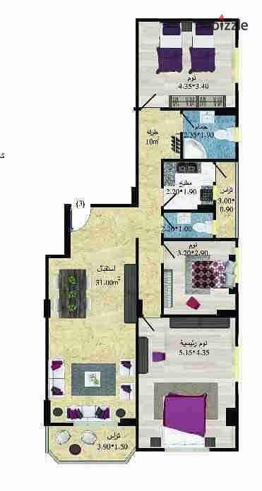 استلام فوري بسعر لقطة ١٣٧متر الحي الثاني 0