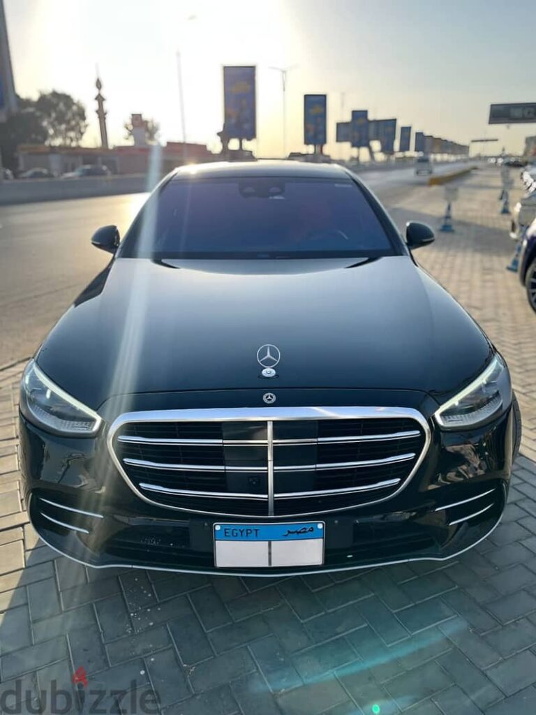 2021 Mercedes - S 500 (عفشه هيدروليك + محاور ) 0