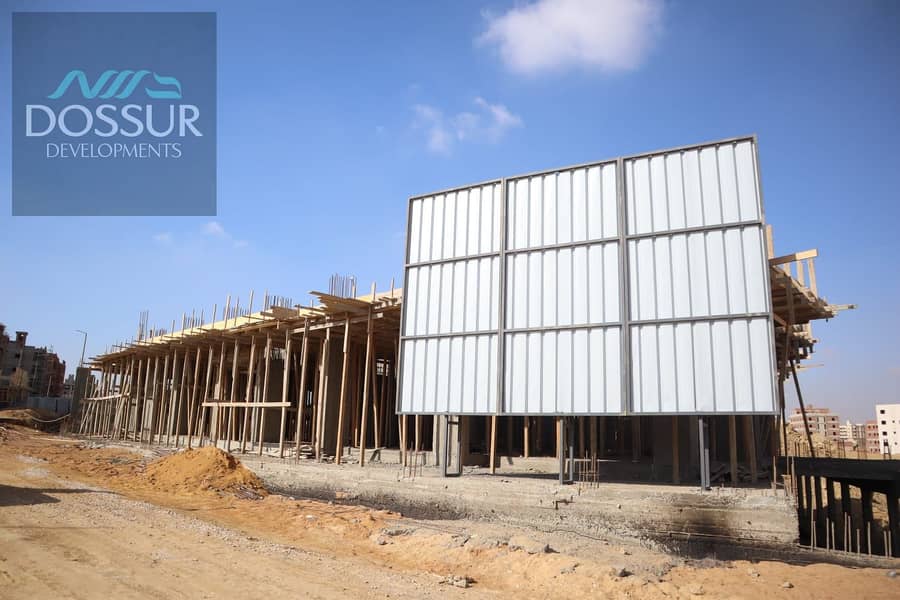 شقة للبيع 187متر  - في الحي الخامس - في بيت الوطن دبل فيو علي شارع رئيسي و جاردن بجوار الخدمات و الفيوزوون  تطل علي جاردن 0