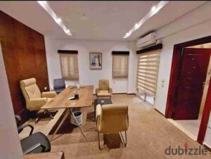 مكتب اداري للايجار 250متر علي شارع واتر واي التجمع الاول Office For Rent 250Sqm In New Cairo 84,000 ج.م