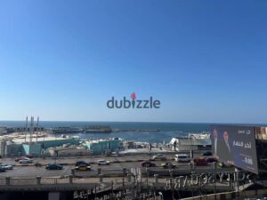 شــقـــه مفــروشـة عــلــى الــبحــر مــبــاشــر – أول ســكــن 130 م 50,000 ج.م