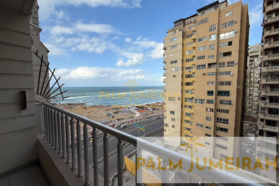 شقه للبيع 155م سيدي بشر السرايا ( صف اول بحر ) 0