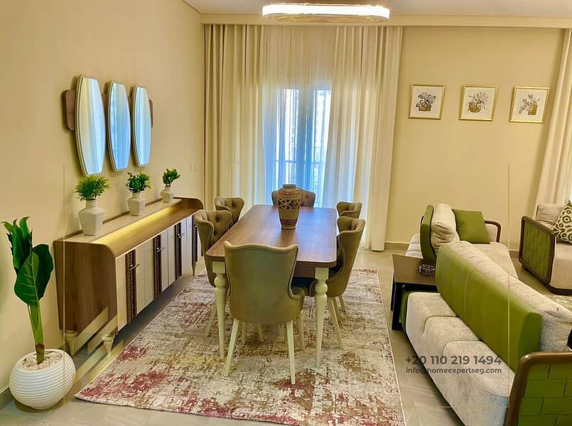 شقة مفروشة بالكامل للإيجار في 90 افينيو - بجوار الجامعة الأمريكية 0