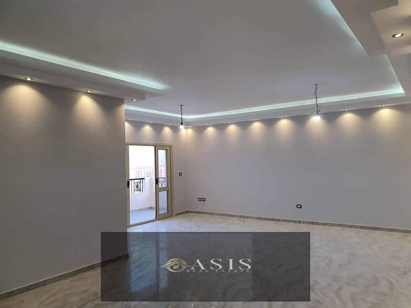 شقه  208 م للبيع فى كمبوند الخمائل الشيخ زايد متشطب 0