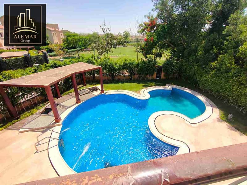 فيلا استاند الون ايجار في مدينتي بحمام سباحه نموذج V تشطيبات الترا سوبر لوكس لوكيشن مميز جدا 0