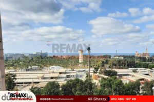 3,950,000 ج.م شقة للبيع 180 م المندره (ش ملك حفني) فيو مفتوح علي المتتزه و البحر