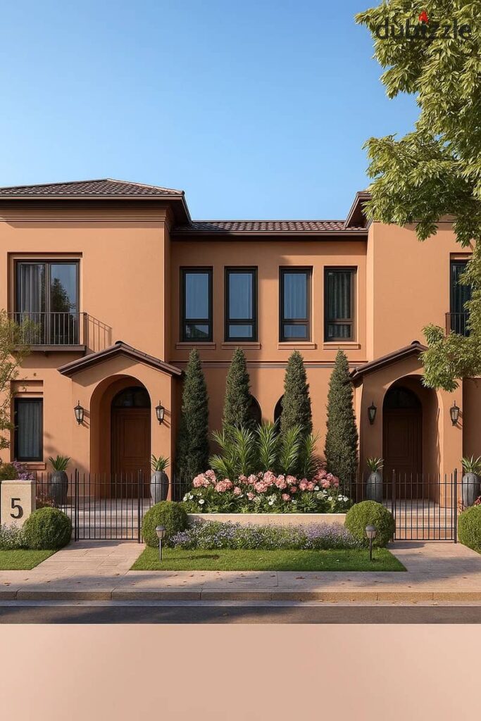 فيلا توين هاوس ريسيل استلام فوري في كمبوند فيلدج ويست الشيخ زايد افضل كمبوند متكامل لوكيشن مميز بجانب رويال سيتي وكايرو جيت اعمار Zayed 0