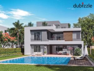 13,700,000 ج.م فيلا برايم لوكيشن في ذا كرون بالم هيلز استلام فوري بجانب كمبوند جولف فيوز امام نيو جيزه الشيخ زايد Zayed