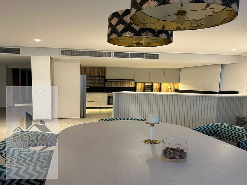 شقة استلام فورى فيو لاندسكيب للبيع فى بادية من بالم هيلز قرب او ويست 0