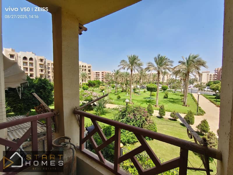 شقة للإيجار المفروش في الرحاب مرحلة خامسة ارقي مراحل رحاب1 شقة دور أول بمساحة-90متر- بجوار بوابة 17 - 19 0