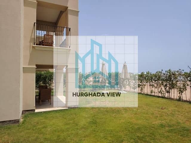 فيلا  فى سهل حشيش بحديقه خاصه داخل منتجع فيراندا سهل حشيش وحمامات سباحه وجيم وسبا 0