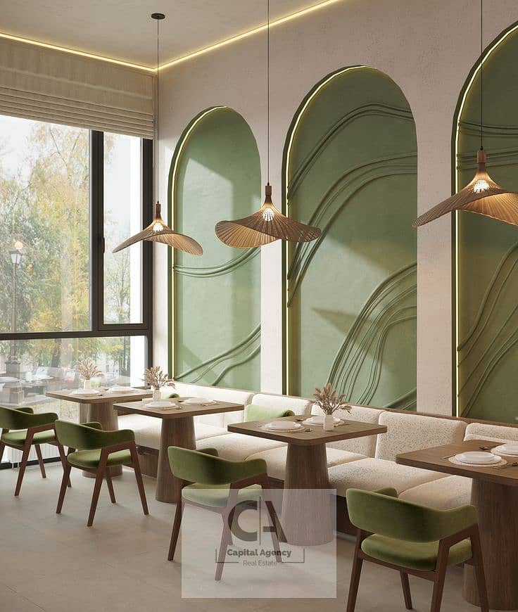 مطعم 600م للايجار فيف اقوي مولات التجمع الخامس بجوار اقوي البراندات 0