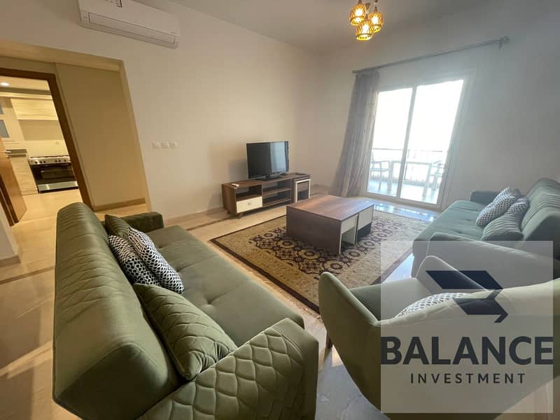 شقة للايجار فرش فندقى فى Mivida اول سكن موقع مميز و فيو مفتوح القاهرة الجديدة 0