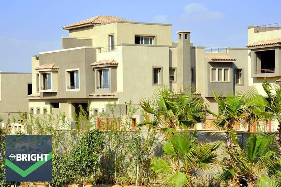 لسرعة البيع! فيلا 525م - 4غرف استلام فوري - فيو مميز جداا في بالم قطامية 1 وبأقل سعر ممكن palm katameya 0