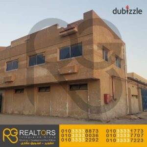 للايجار مصنع بالمنطقة الصناعيه الثالثه محور خدمات ثاني موقع مميز 300,000 ج.م