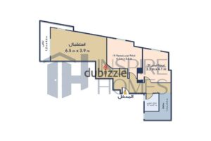 شقة للبيع 100م ش عبد الحليم محمود 2,400,000 ج.م