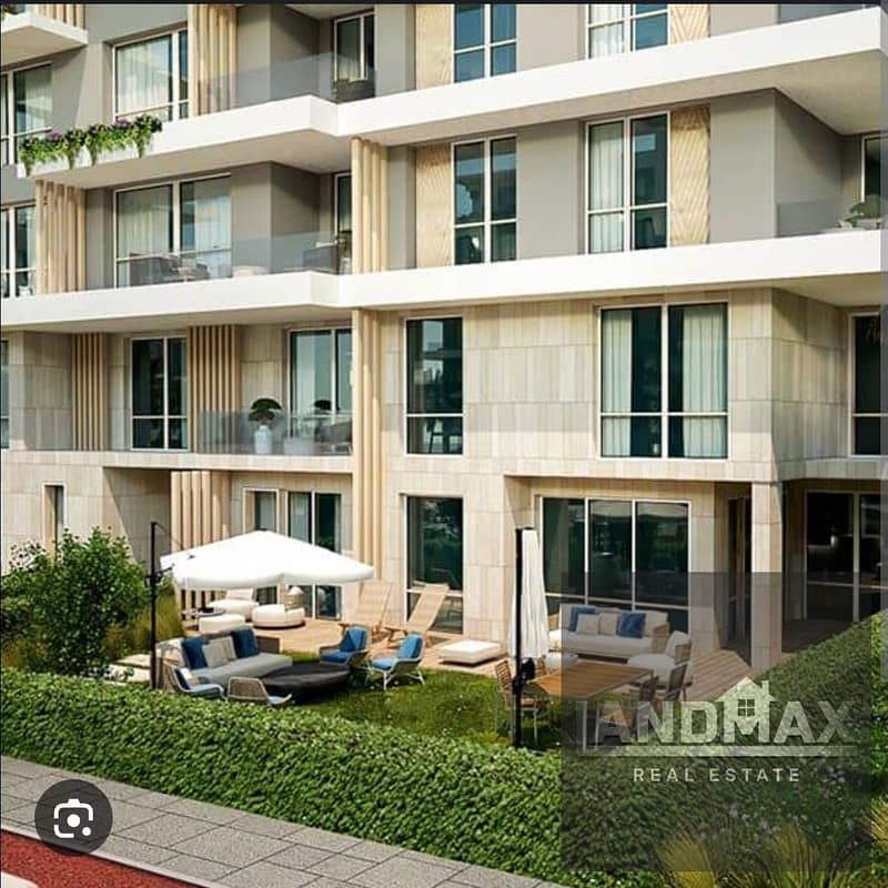 ريسيل شقة كمبوند هايد بارك جولدن سكوير عقد قديم موقع مميز و اطلاله مميزه بالقرب من الجامعة الامريكية 0